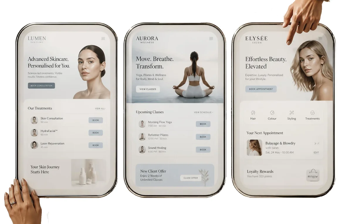 Landing page examples